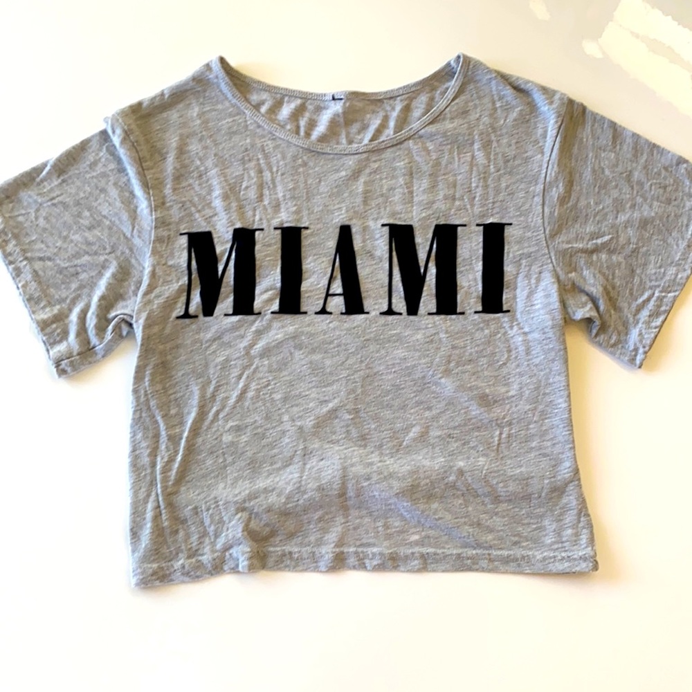 Miami loose crop top